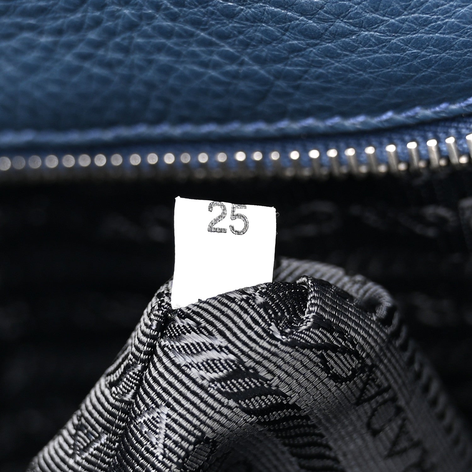 Prada Vitello Daino Shopping Tote Baltico 7 of 14