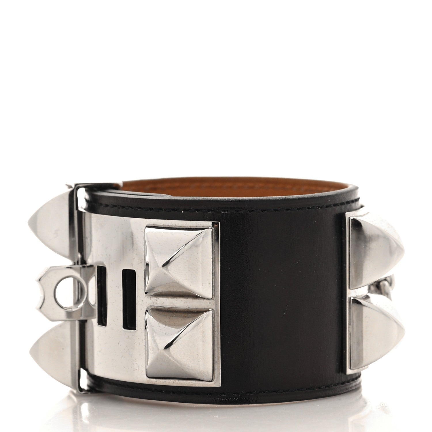 Hermes Box Collier de Chien CDC Bracelet Black 3 of 7