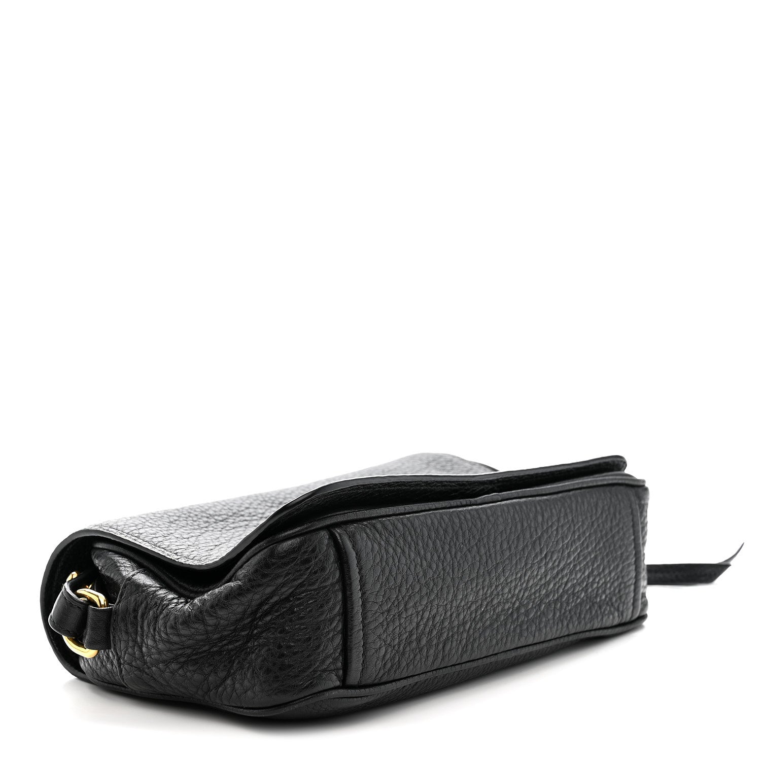 Prada Vitello Phenix Crossbody Bag Black 4 of 11