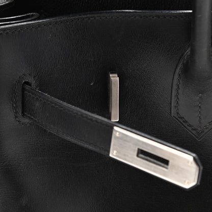 Hermes Box Horseshoe Birkin 35 Black 12 of 24