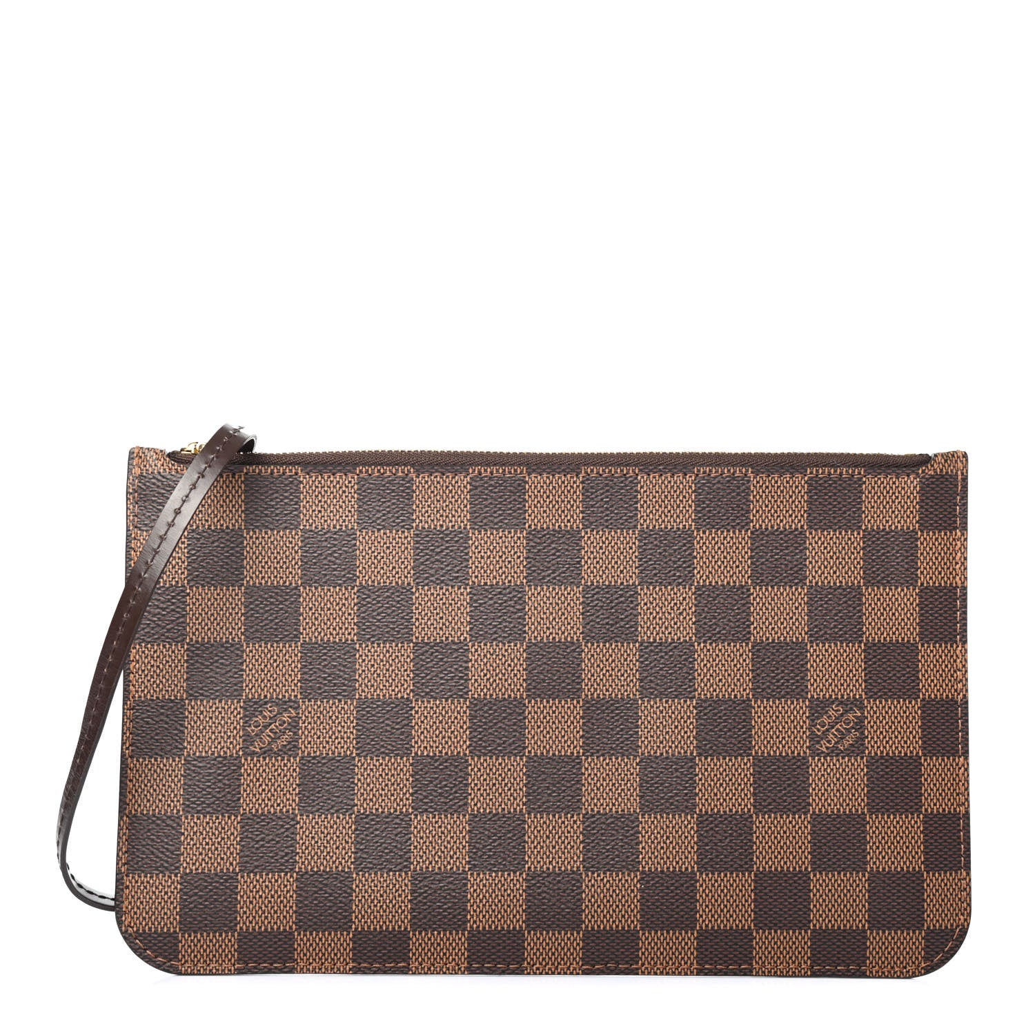 Louis Vuitton Damier Ebene Neverfull MM GM Pochette 1 of 4