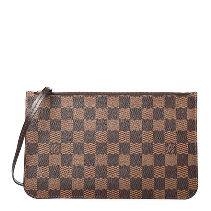 Louis Vuitton Damier Ebene Neverfull MM GM Pochette 1 of 4