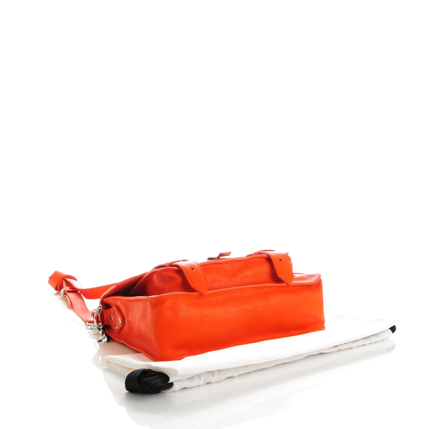 Lambskin Tiny PS1 Satchel Orange Pepper