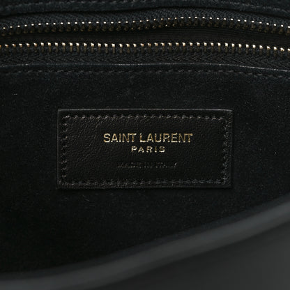 Saint Laurent Smooth Calfskin Le 5 A 7 Hobo Black 6 of 11
