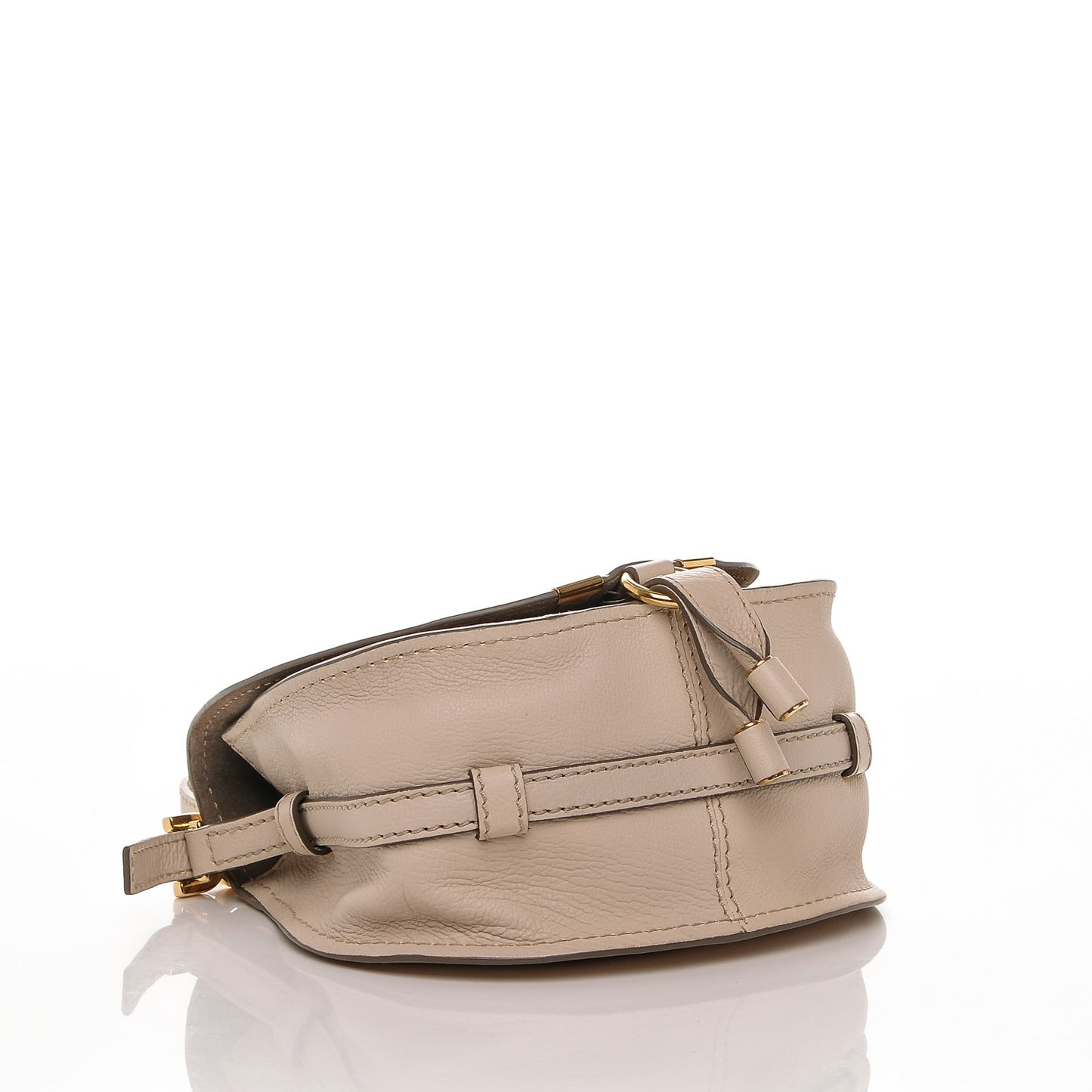 Calfskin Mini Marcie Nude Crossbody Bag Abstract White