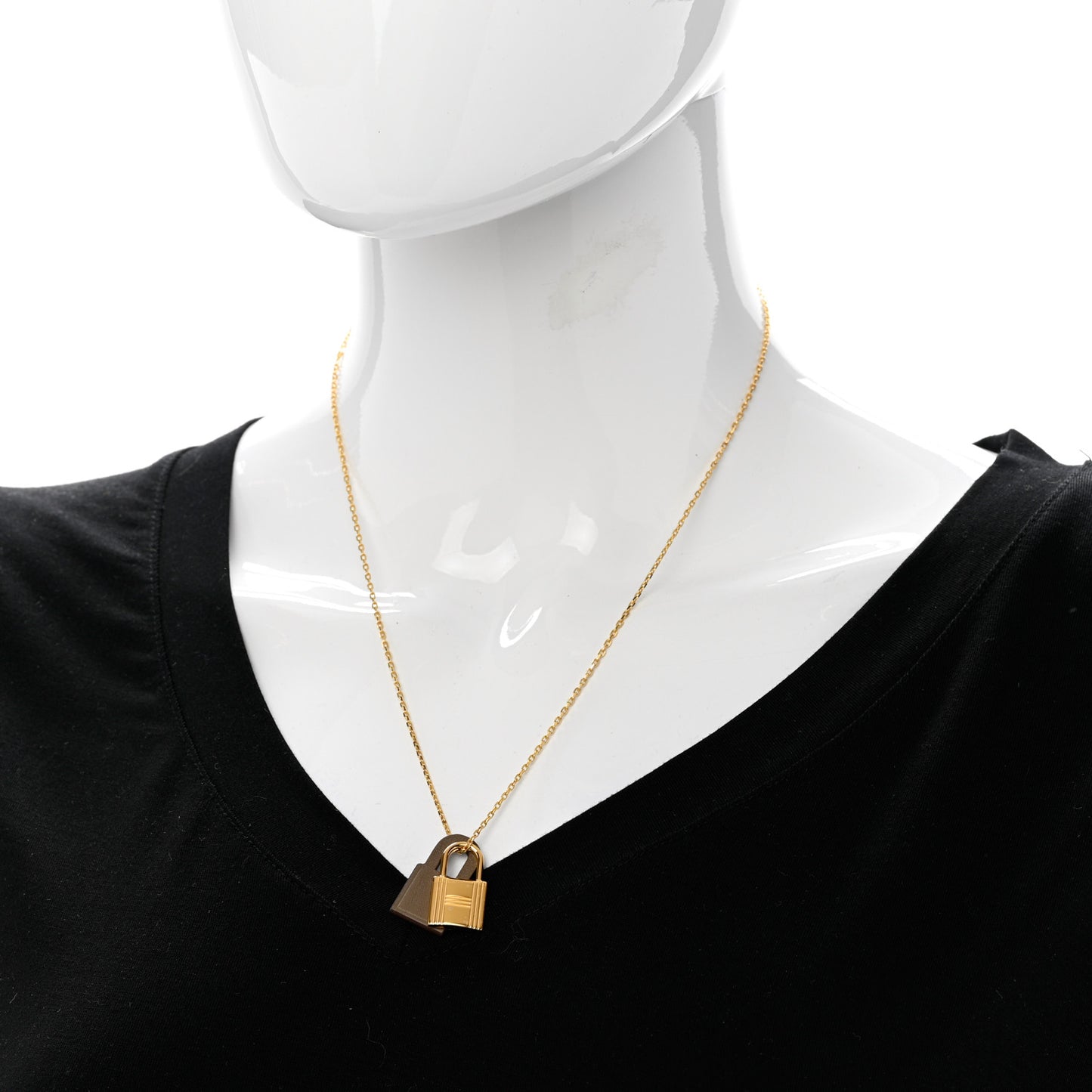 Swift Small O'Kelly Pendant Necklace Etoupe