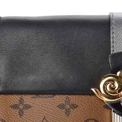 Louis Vuitton Calfskin Reverse Monogram Column Clutch 8 of 11