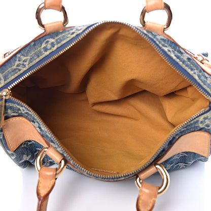 Louis Vuitton Monogram Denim Neo Speedy Blue 5 of 16