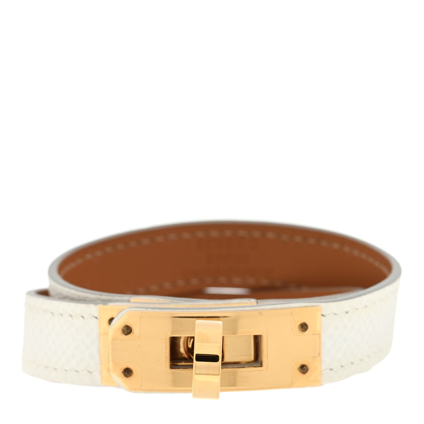Epsom Kelly Double Tour Bracelet T2 Nata