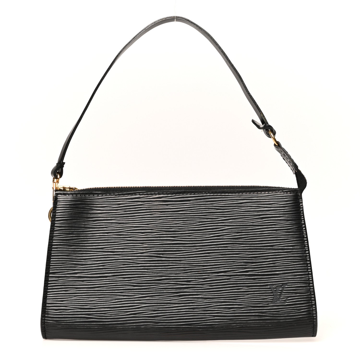 Louis Vuitton Epi Pochette Accessories 24 Black 1 of 13