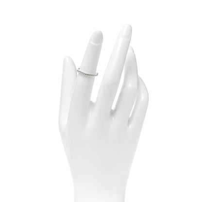 Cartier 18K White Gold Diamond 2mm Etincelle de Cartier Wedding Band Ring 49 5 2 of 4