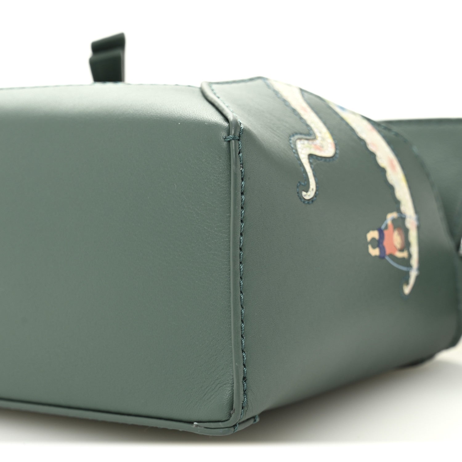 Loewe X SUNA FUJITA Shiny Calfskin Mini Octopus Puzzle Edge Bag