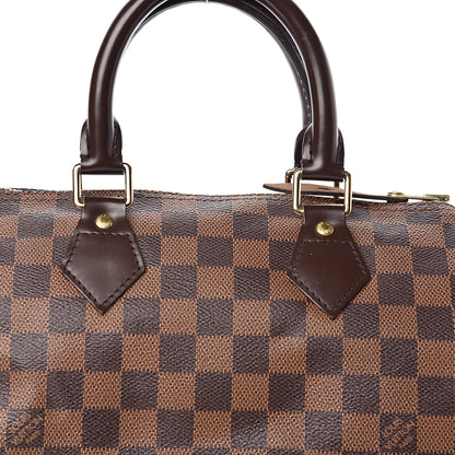 Louis Vuitton Damier Ebene Speedy 25 12 of 13