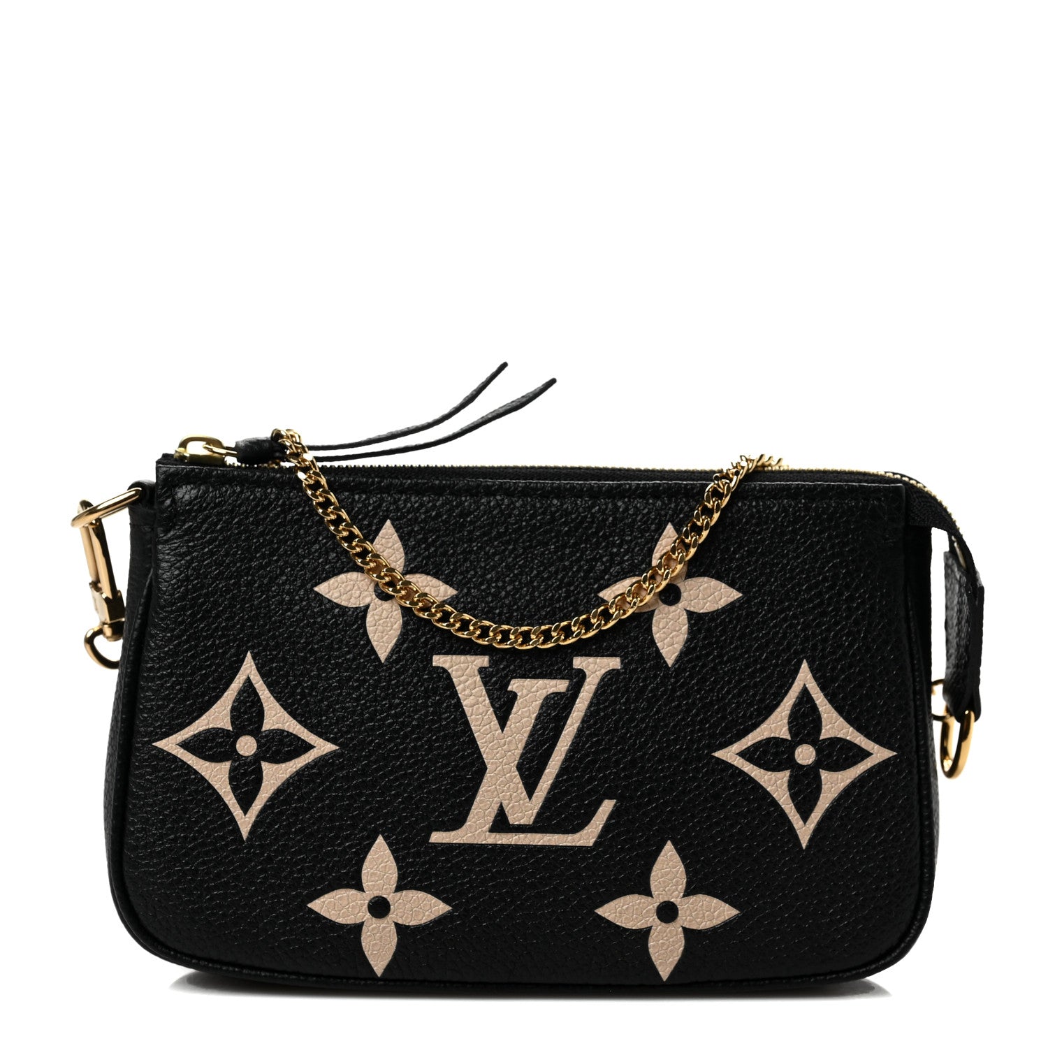 Louis Vuitton Empreinte Monogram Giant Mini Pochette Accessories Black 1 of 9