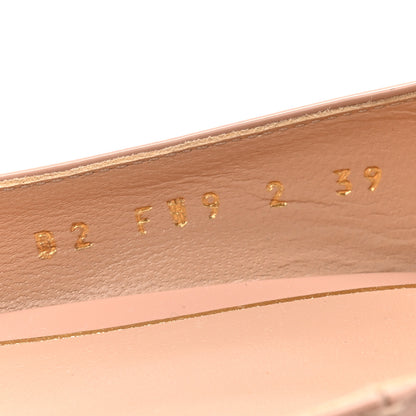 Valentino Garavani Patent Vlogo Tan-Go Ankle Strap 60mm Pumps 39 Rose Cannelle 9 of 12