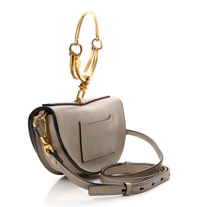 Chloe Calfskin Small Nile Bracelet Minaudiere Bag Motty Grey 3 of 10