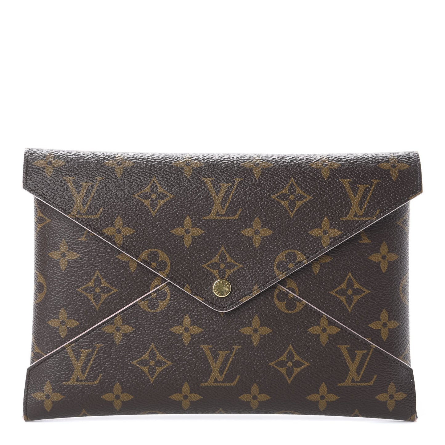 Monogram Large Kirigami Pochette Insert Rose Ballerine