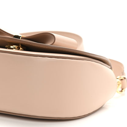 Salvatore Ferragamo Smooth Calfskin Small Anna Shoulder Bag New Bisque 9 of 10