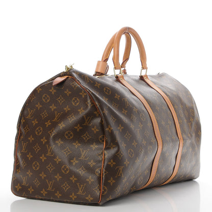 Louis Vuitton Monogram Keepall 55 3 of 10