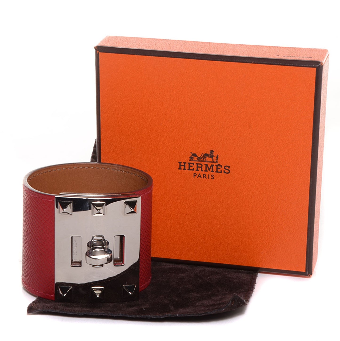 Epsom Extreme Bracelet Small Rouge Casaque