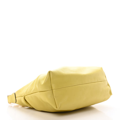 Jimmy Choo Soft Calfskin Diamond Hobo Yellow 4 of 9