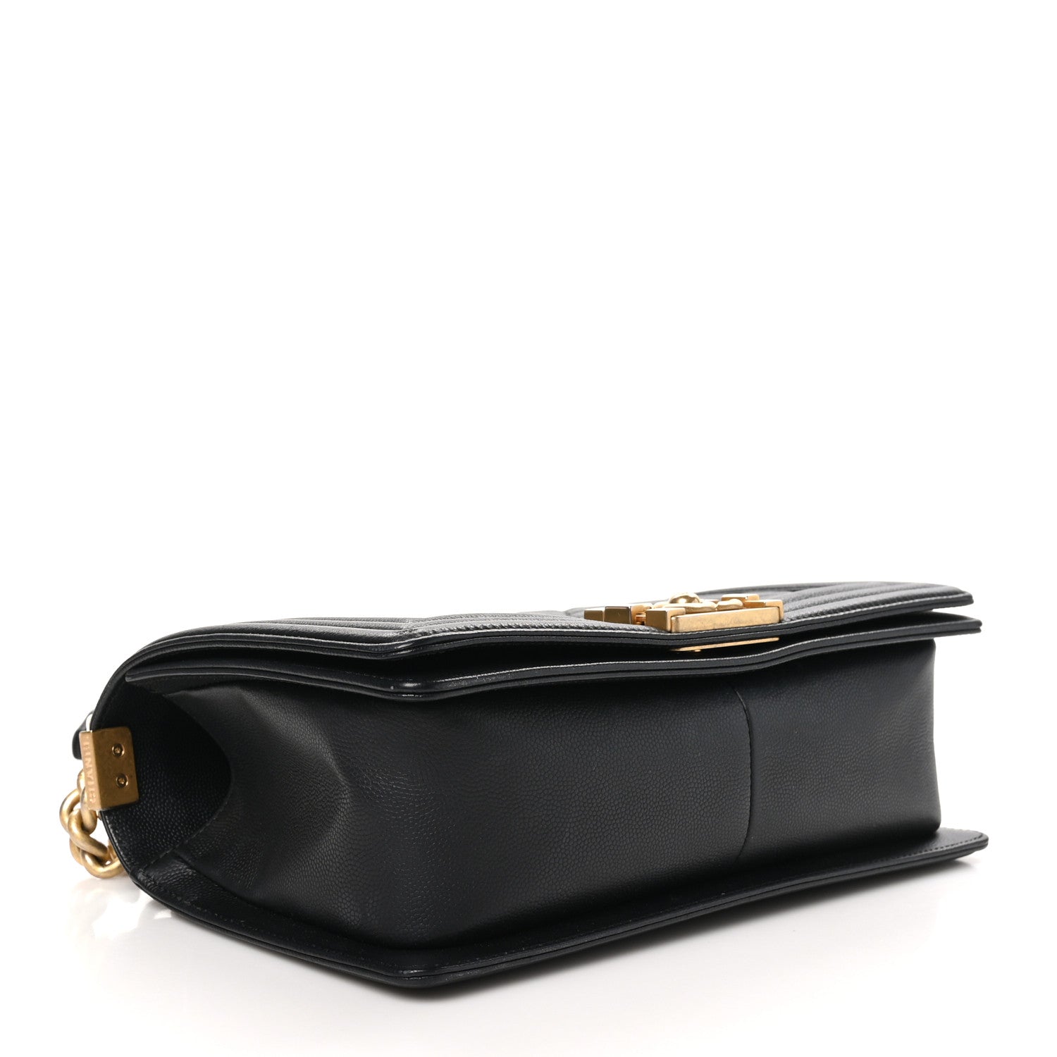 Chanel Caviar Quilted Medium Boy Flap Black 4 of 11