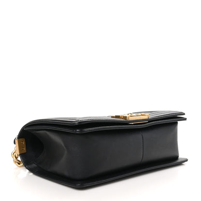 Chanel Caviar Quilted Medium Boy Flap Black 4 of 11