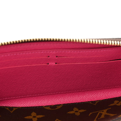 Louis Vuitton Monogram Clemence Wallet Fuchsia 5 of 9