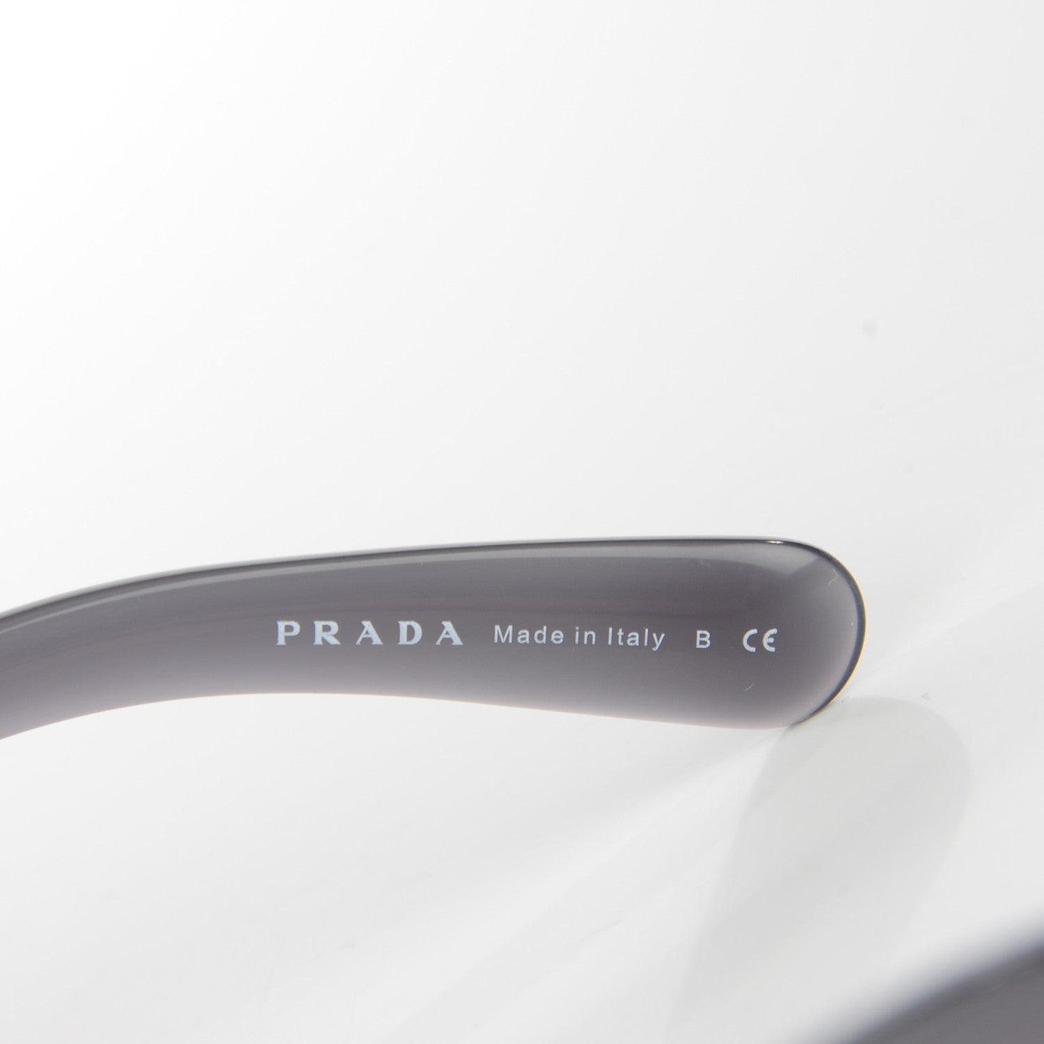 Prada Acetate Baroque Sunglasses SPR 27O Grey 5 of 6