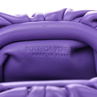 Bottega Veneta Butter Calfskin Coin Purse Purple 6 of 7