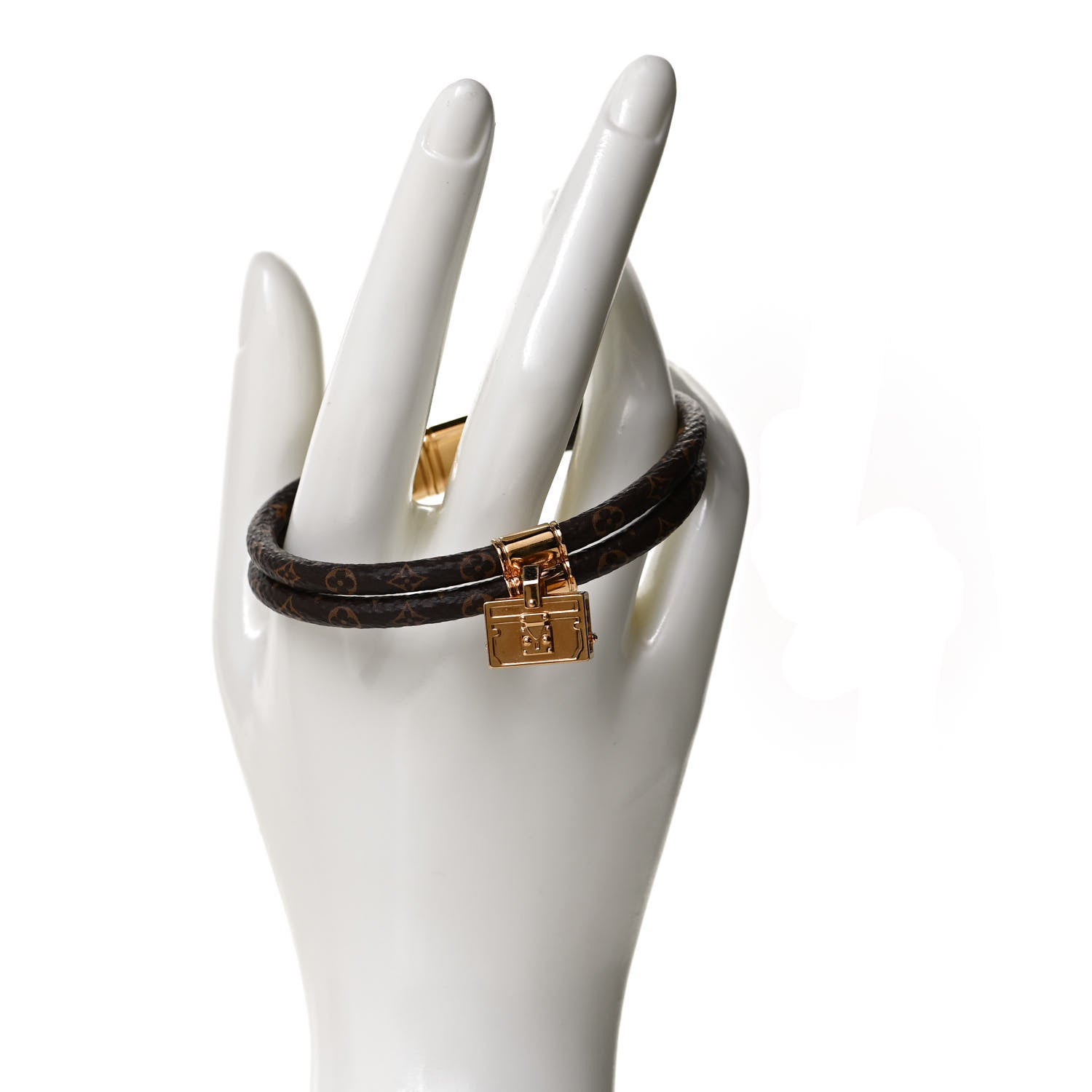 Louis Vuitton Monogram Petit Malle Bracelet 19 2 of 6