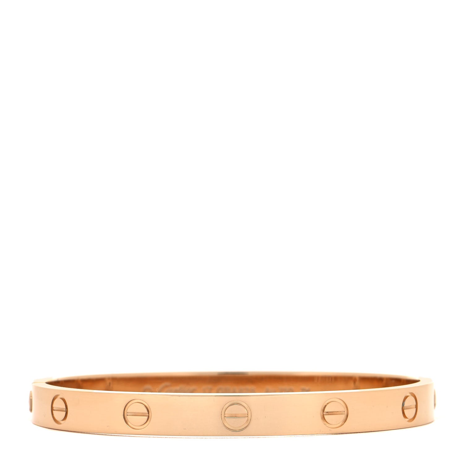 Cartier 18K Yellow Gold LOVE Bracelet 17 1 of 6