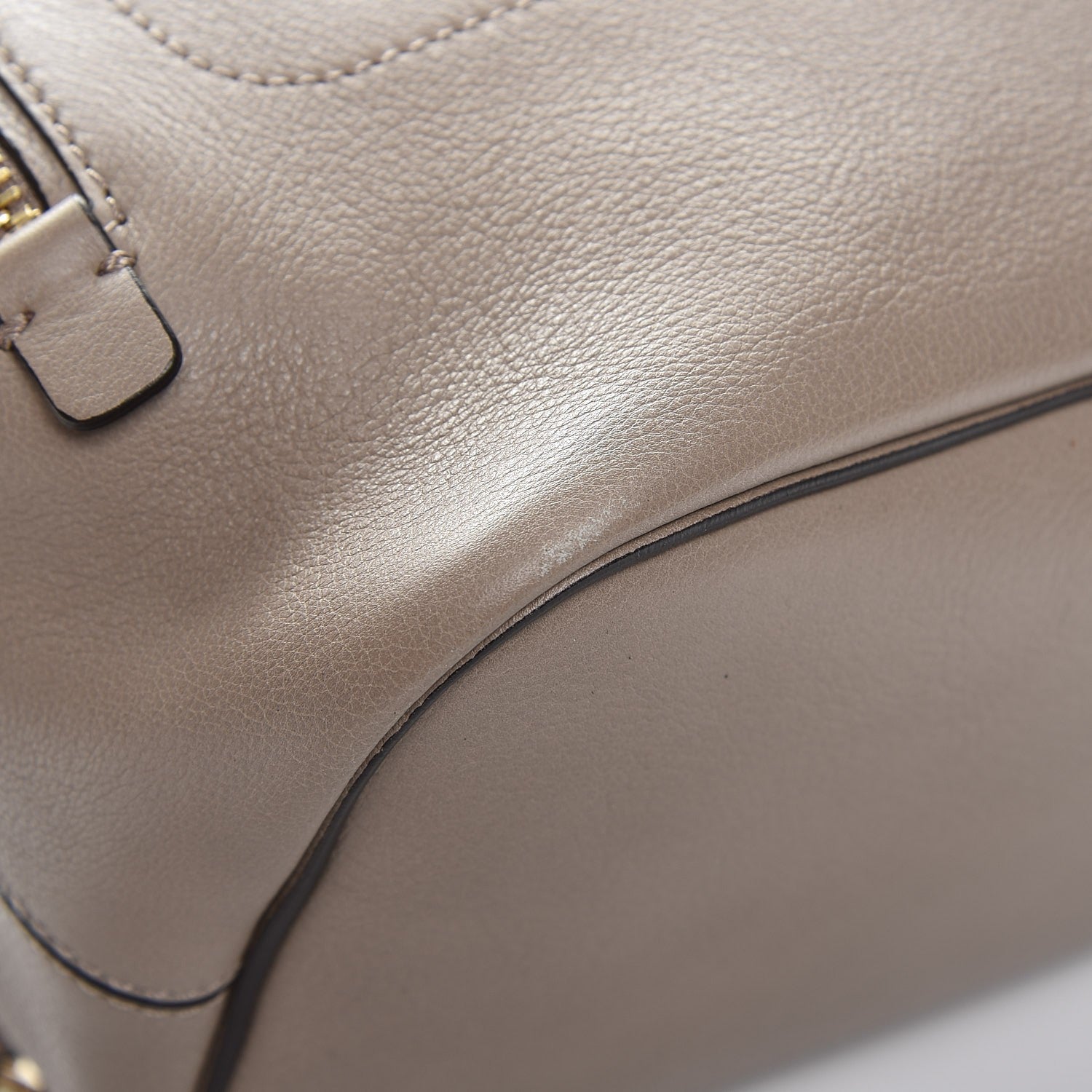 Chloe Suede Calfskin Small Faye Backpack Motty Grey 9 of 10