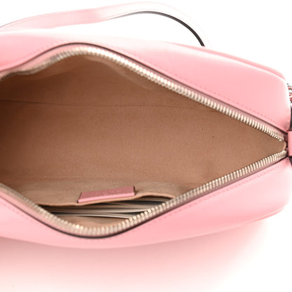 Gucci Calfskin Matelasse Small GG Marmont Chain Shoulder Bag Wild Rose 5 of 9