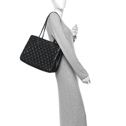 Chanel Caviar Quilted City Shopping Tote Black 2 of 11