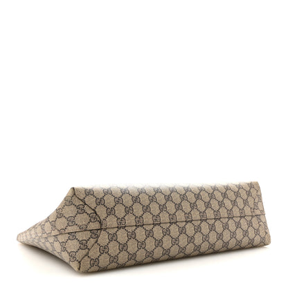 Gucci GG Supreme Monogram Medium Reversible Tote Beige Red 4 of 14
