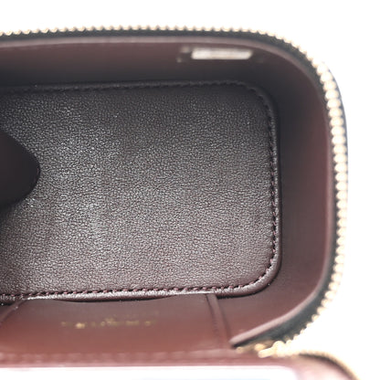 Chanel Lambskin Quilted Mini Vanity Case With Chain Black 5 of 10