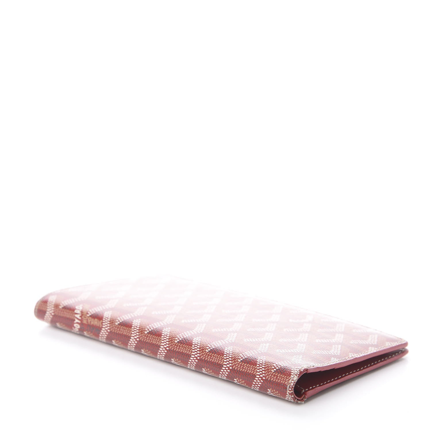 Goyard Goyardine Long Bi-Fold Wallet Red 3 of 5