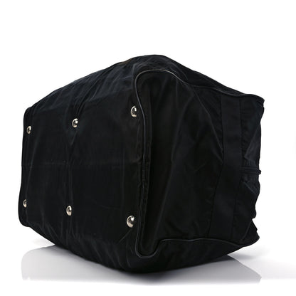 Prada Tessuto Nylon Saffiano Viaggio Duffle Black 8 of 10