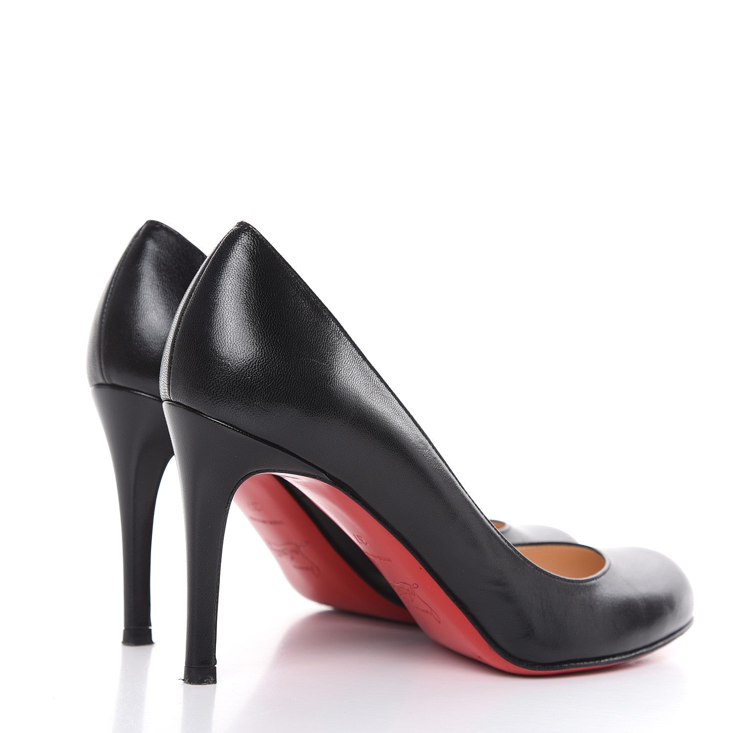 Christian Louboutin Kid Simple 85 Pumps 37 Black 4 of 11