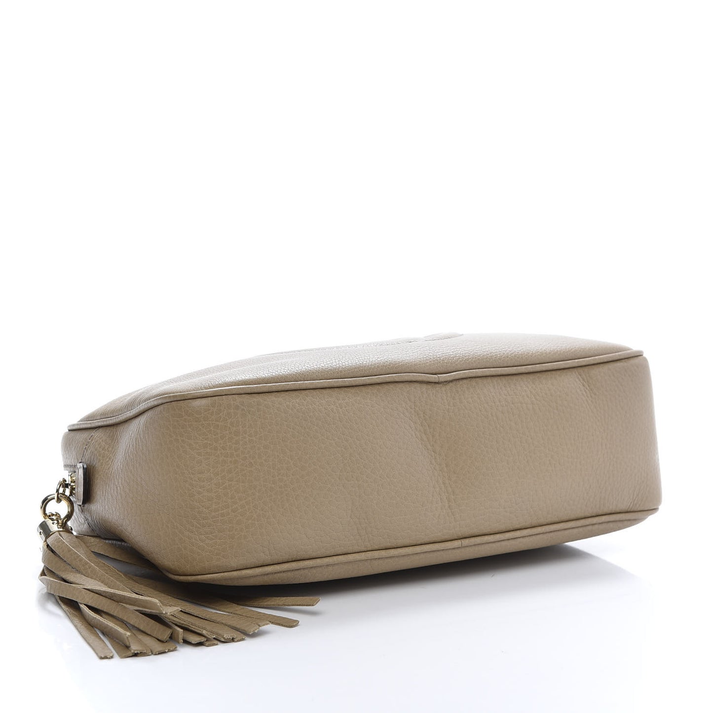 Pebbled Calfskin Small Soho Bowler Camelia