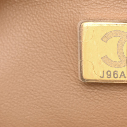 Chanel Lambskin Quilted CC Pearl Crush Camera Case Beige 7 of 10