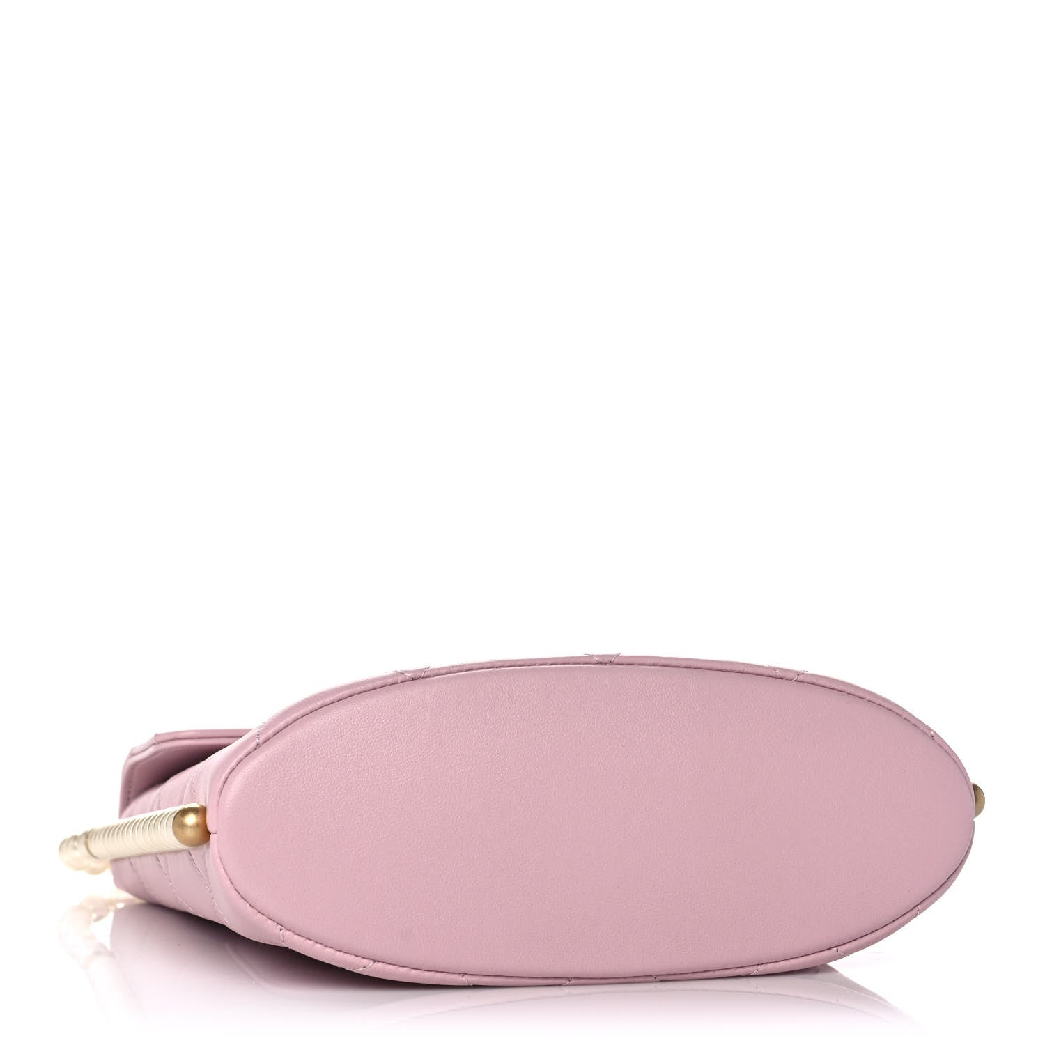 Chanel Calfskin Quilted Pearl Small About Pearls Hobo Bag Light Pink 3 of 12