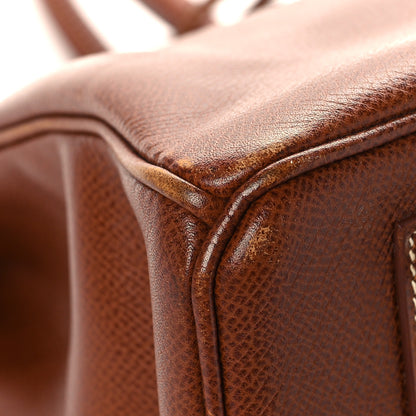 Hermes Veau Grain Lisse Birkin 35 Noisette 9 of 15