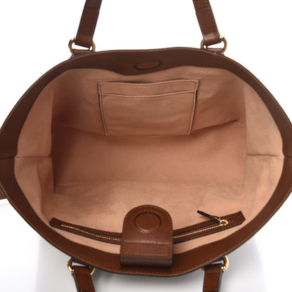 Gucci Soft GG Supreme Monogram Small Crossbody Tote Beige Cuir 5 of 7