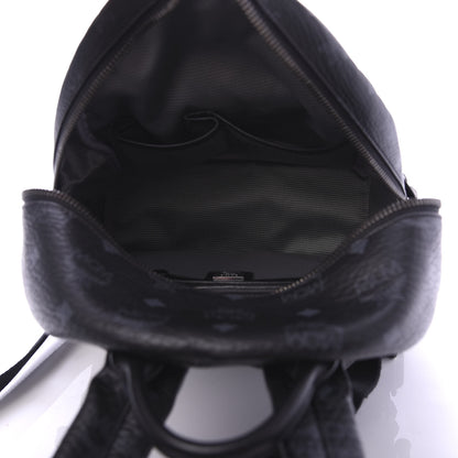 MCM Visetos Small Side Stud Stark Backpack Black 4 of 6