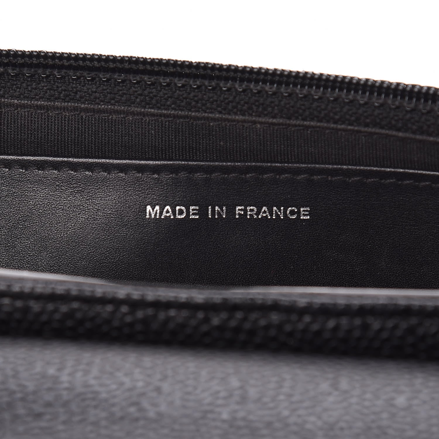 Chanel Caviar Half Moon Wallet On Chain WOC Black 7 of 11