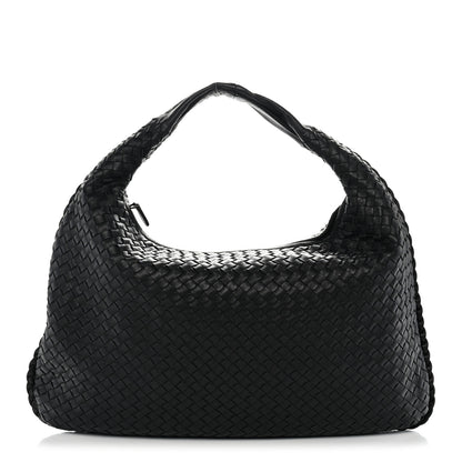 Bottega Veneta Nappa Intrecciato Large Veneta Hobo Black 1 of 10