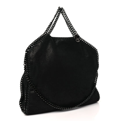 Stella McCartney Shaggy Deer Falabella Fold Over Black 2 of 10