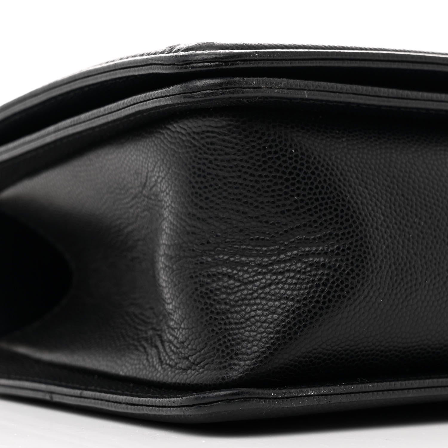 Chanel Caviar Quilted Medium Boy Flap Black 9 of 10